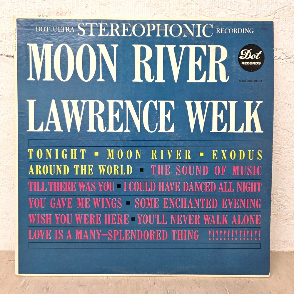 Lawrence Welk - Moon River (Dot Records DLP 25412) Stereo Vinyl LP Record